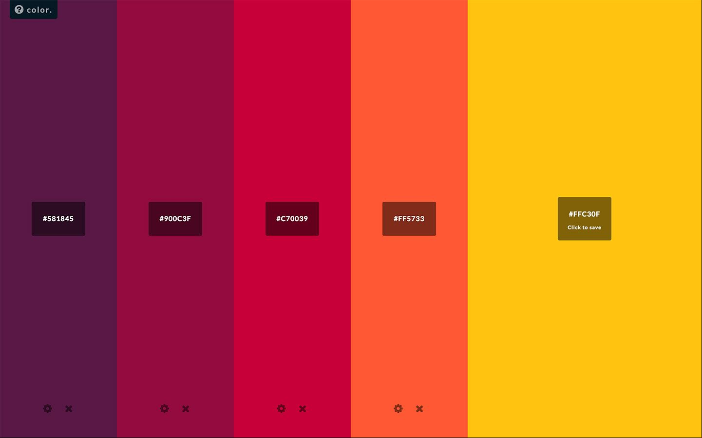 paleta Color by Hailpixel