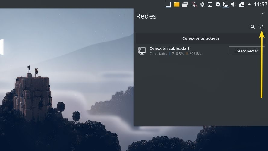 Configuraciones de redes kde plasma